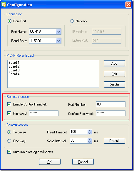 Relay Timer - Configuration