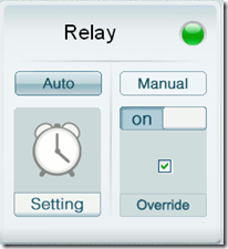 Realy Timer R1X - Control Panel