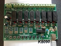 Velleman K8090 USB relay card 