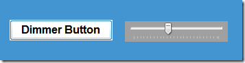 Created Dimmer Button and Dimmer Slider