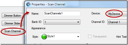 N-Button Scan Channel