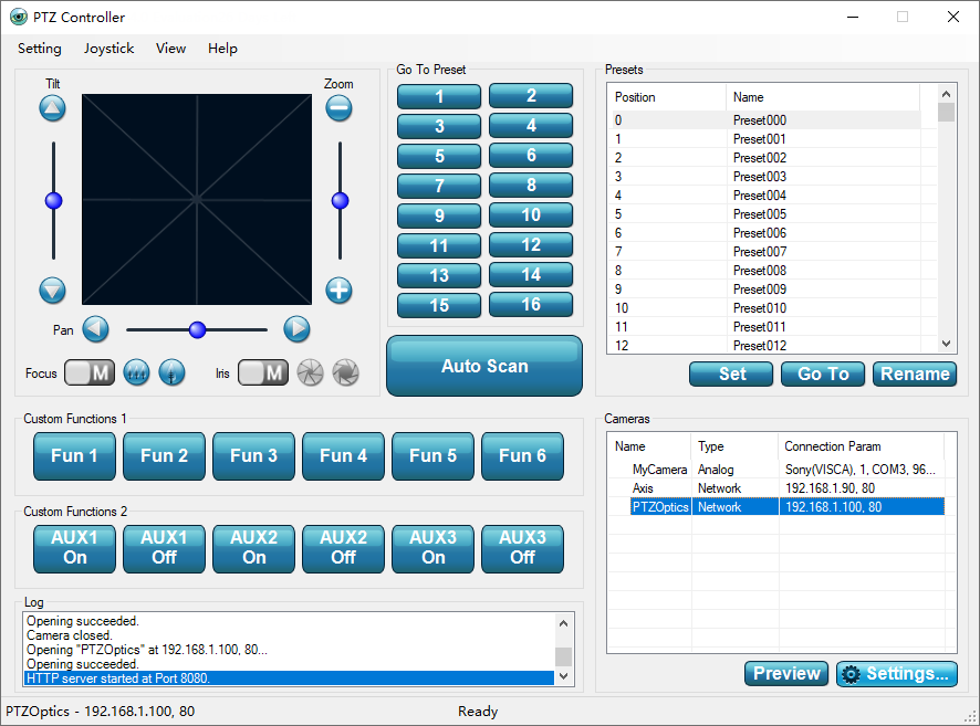 PTZ Controller User Manual - PTZ Controller