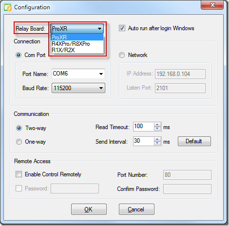 Relay Timer R4X - Configuration