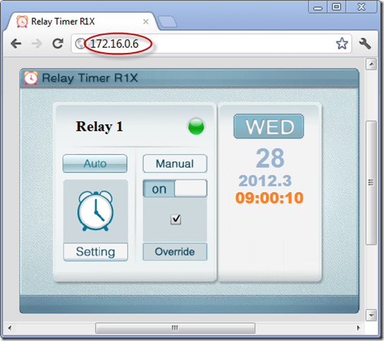 Relay Timer R1X - Remote Control