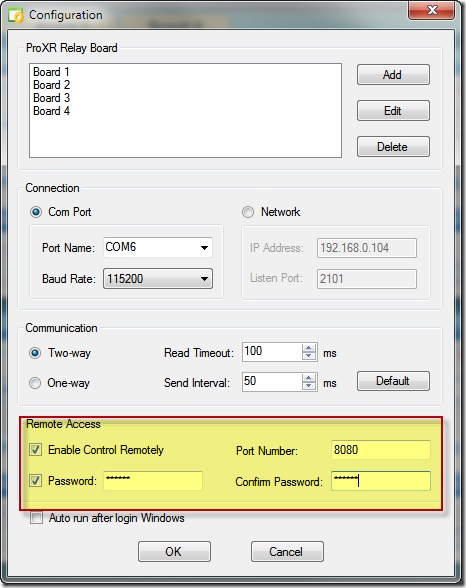 Relay Timer - Configuration