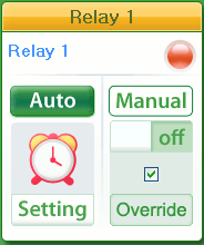 Relay Timer R4X - Control Panel