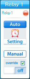 Relay Timer R16X - Control Panel