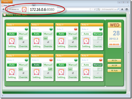 Relay Timer R8X -Remote Control