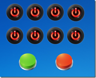 Relay Buttons float on desktop