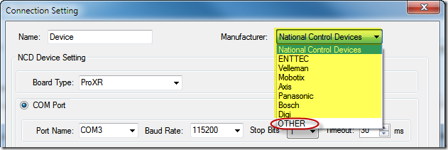 N-Button Pro - Connection Setting