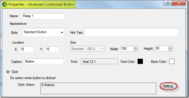 N-Button Pro - Advanced Customized Button - Properties