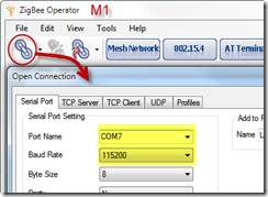 ZigBee Operator -XBee Module 1