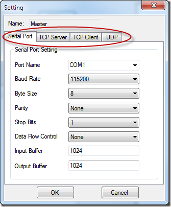 Comm Tunner Pro - Port Setting