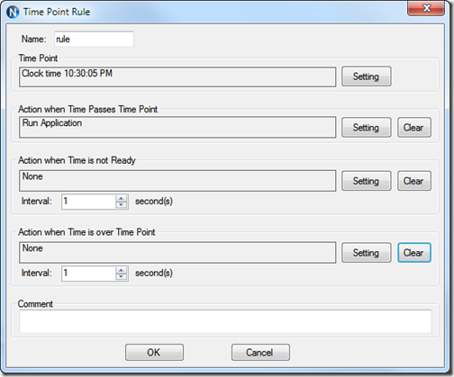 Time Point Rule