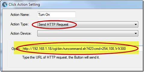 N-Button Send HTTP Request