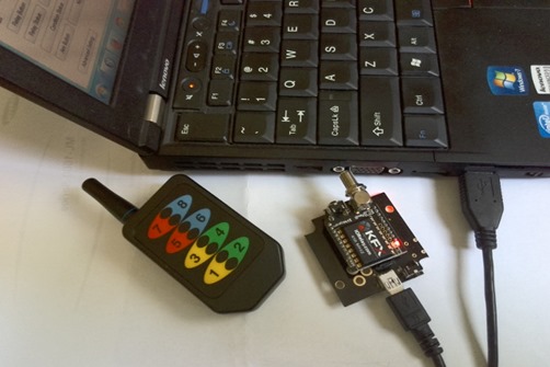 Connect Key Fob with Computer