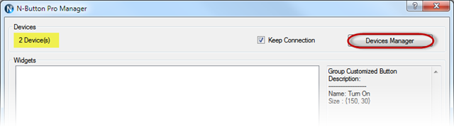 N-Button Device Manager