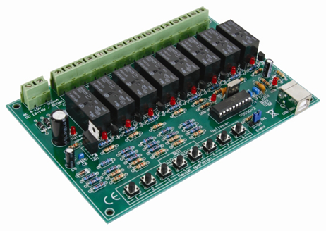 Velleman - VM8090/K8090 USB Relay Card