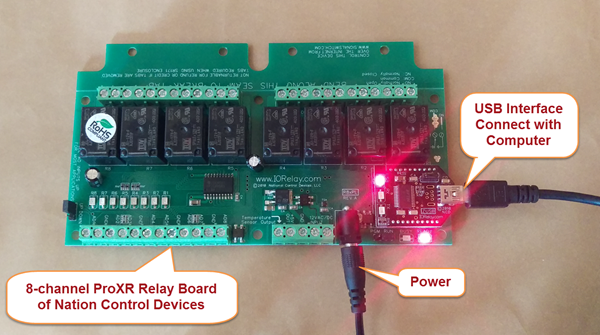 ProXR Relay Board of National Control Devices