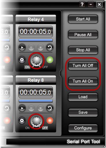 Quick Timer R8X Software - Turn On/Off Relay