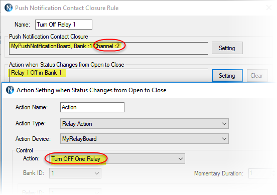 N-Button - Automation - Push Notification Rule Setting - channel2