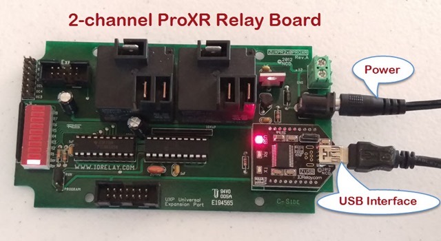 2-channel ProXR Relay Board