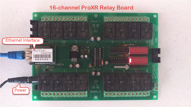 16-channel ProXR Relay Board