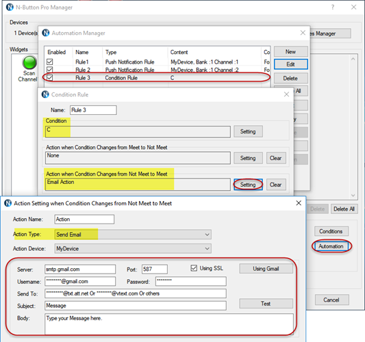 N-Button - Automation - Condition Rule