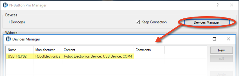 N-Button_Device Manager