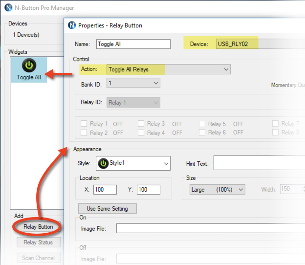 N-Button_Add Relay Button_Toggle All Relays